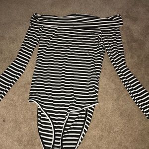 Off the shoulder bodysuit